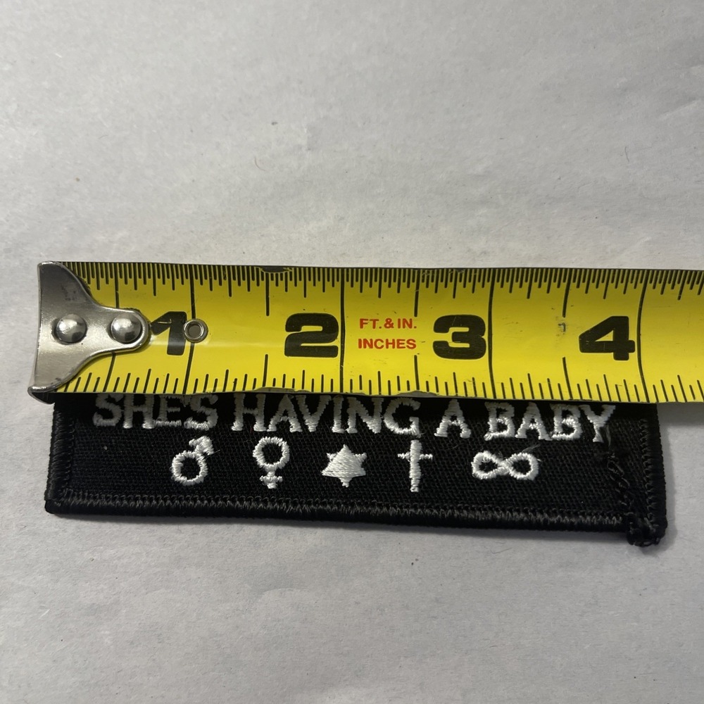 She's Having a Baby 1988 Movie Classic John Hughes Iron On Sew On Patch - Picture 5 of 9